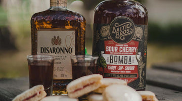 Imperial Cookie Shooter - Sour Cherry Bomba Vodka, Amaretto & Cranberry Juice