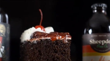 Black Forest Espresso Martini - Sour Cherry Bomba Vodka + Kahlua