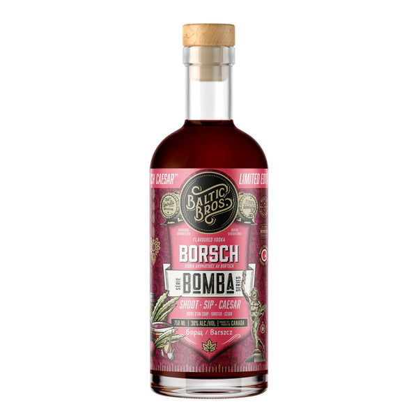 BALTIC BROS Borsch BOMBA Vodka 750mL