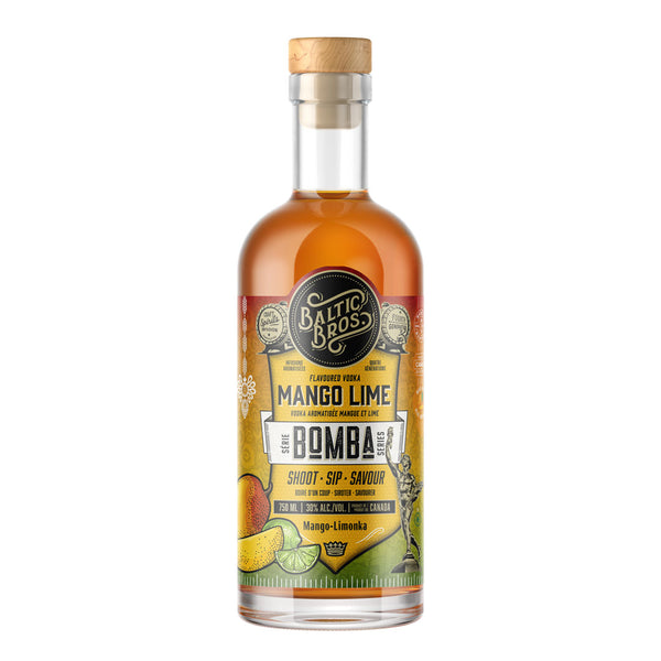 BALTIC BROS Mango Lime BOMBA Vodka 750mL