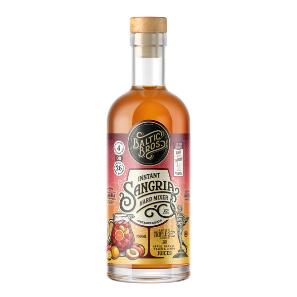 BALTIC BROS Instant Sangria Hard Mixer Liqueur 750mL